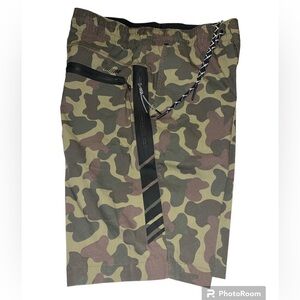 American Eagle camo flex swim trunks